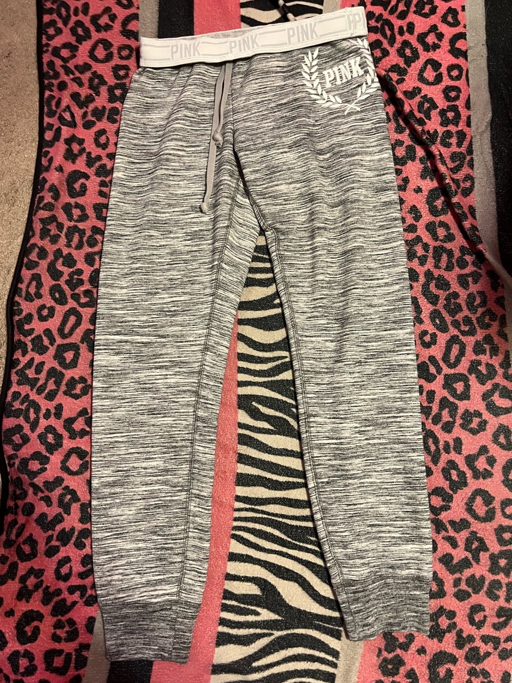 Vintage PINK Victoria's Secret foldover sweatpants